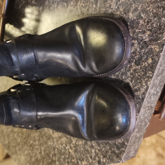 Black frye harness boots - Picture 6 of 8